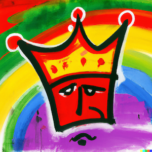 regent logo (the letter R wearing a crown)